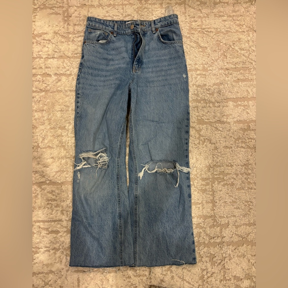 Zara wide leg jeans
